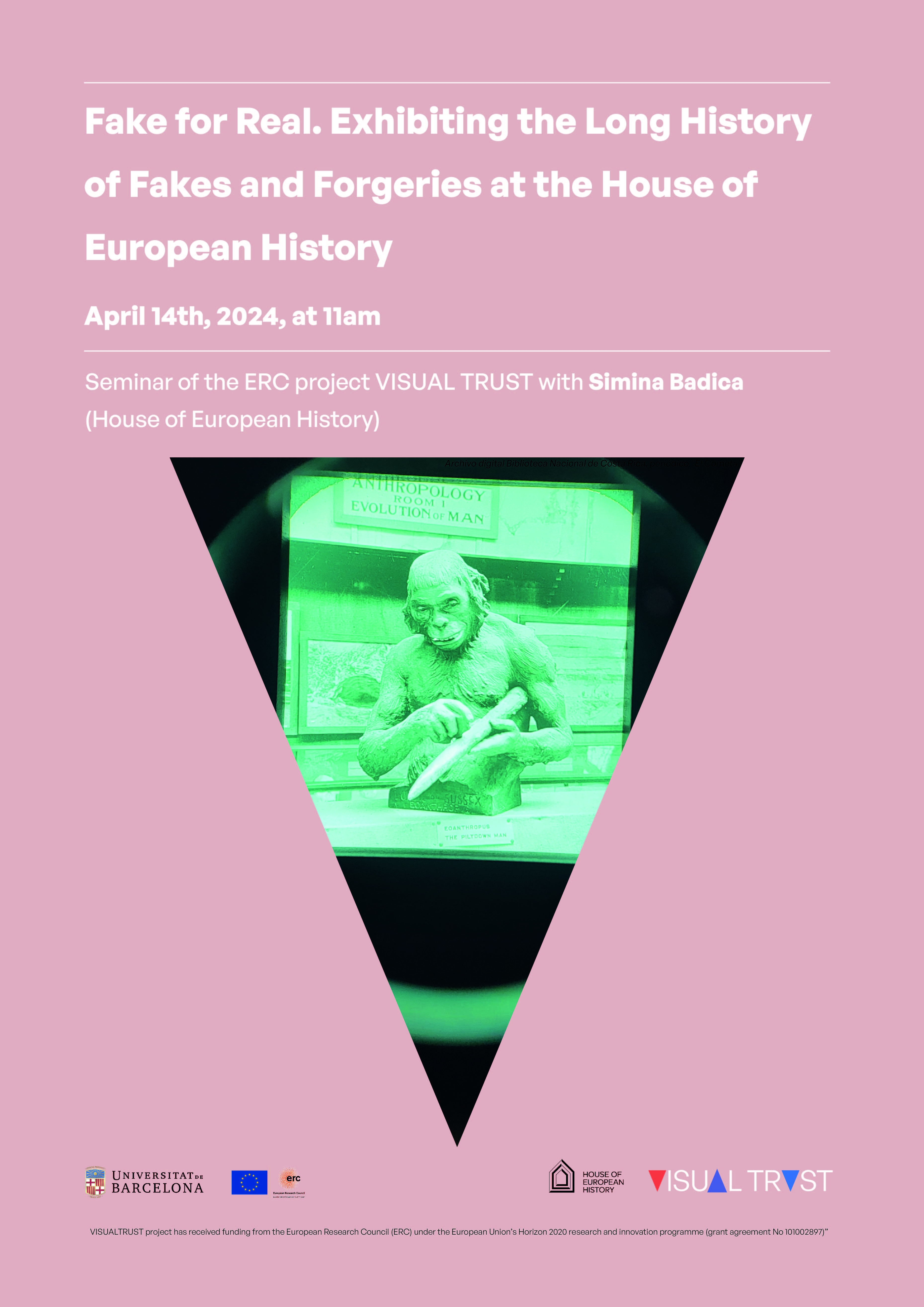 Fake for Real. Exhibiting the long history of fakes and forgeries at the house of European History illustration