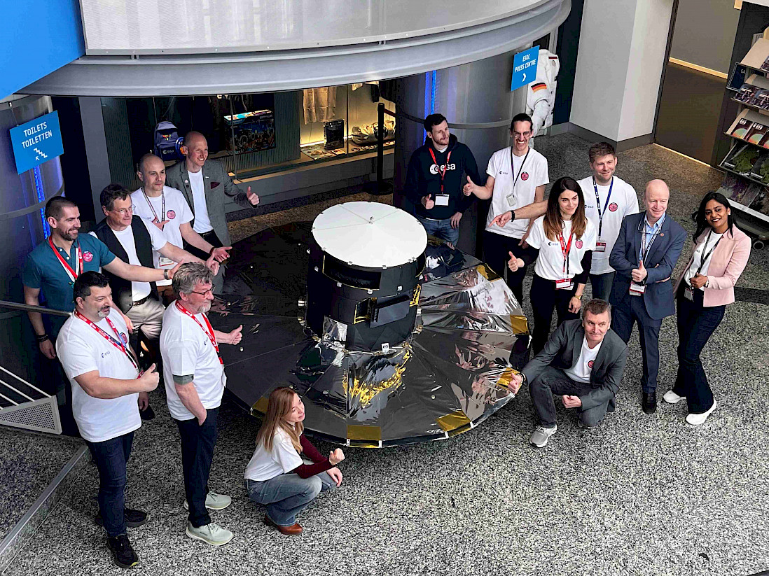 Gaia Spacecraft Passivation Event illustration