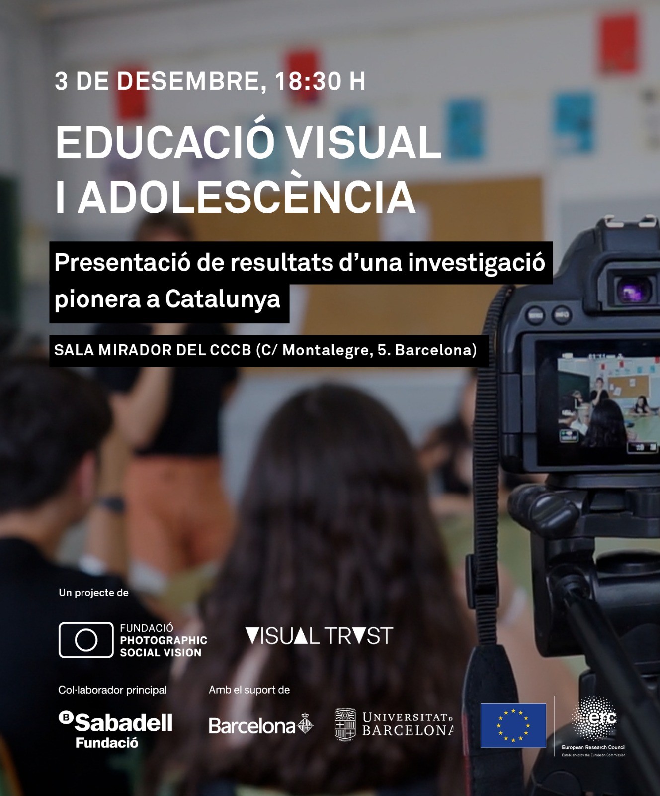 Results of a pioneering study in Catalonia: Visual Education and Adolescence. illustration